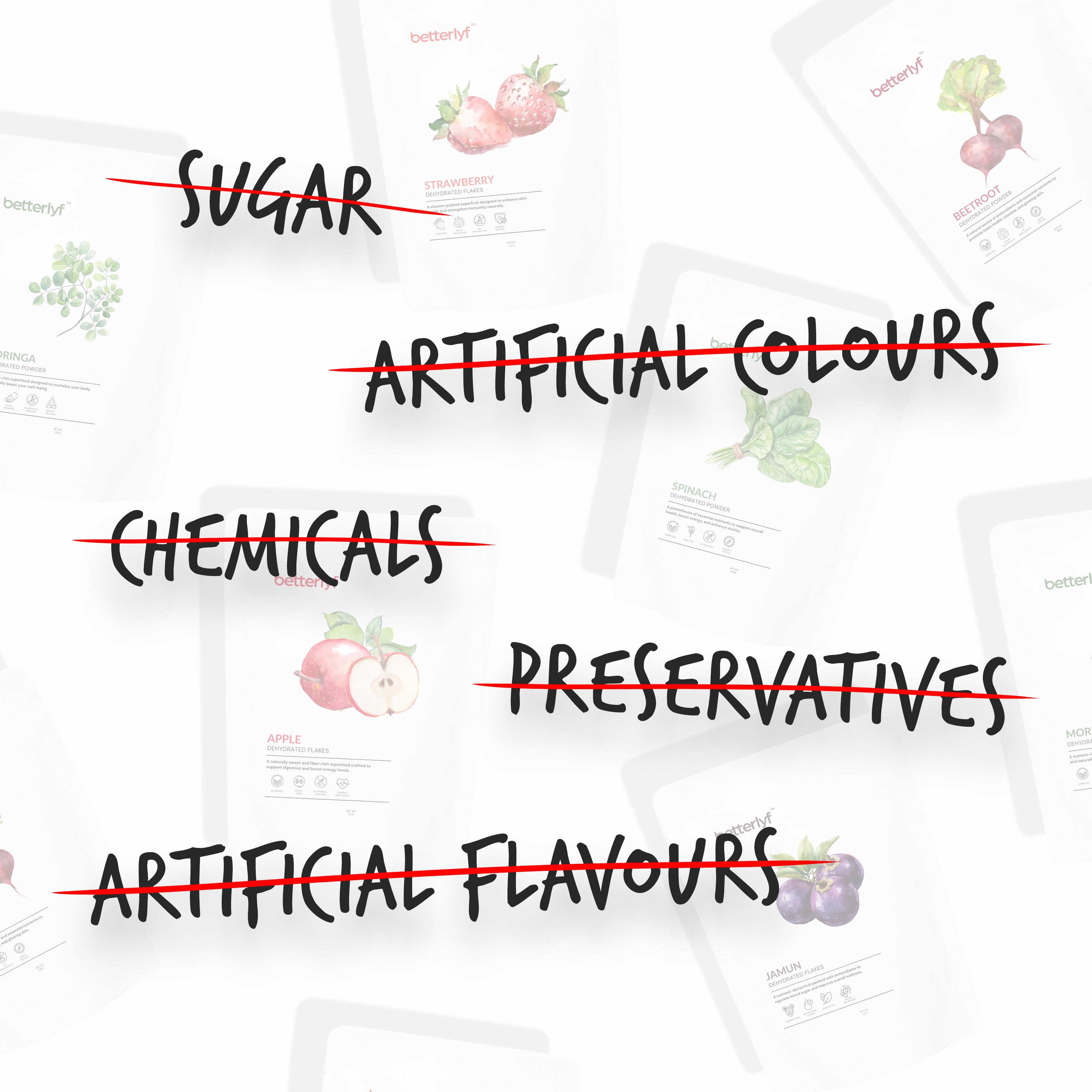 Wholesome Six Combo (Free Handcrafted Gift Inside)